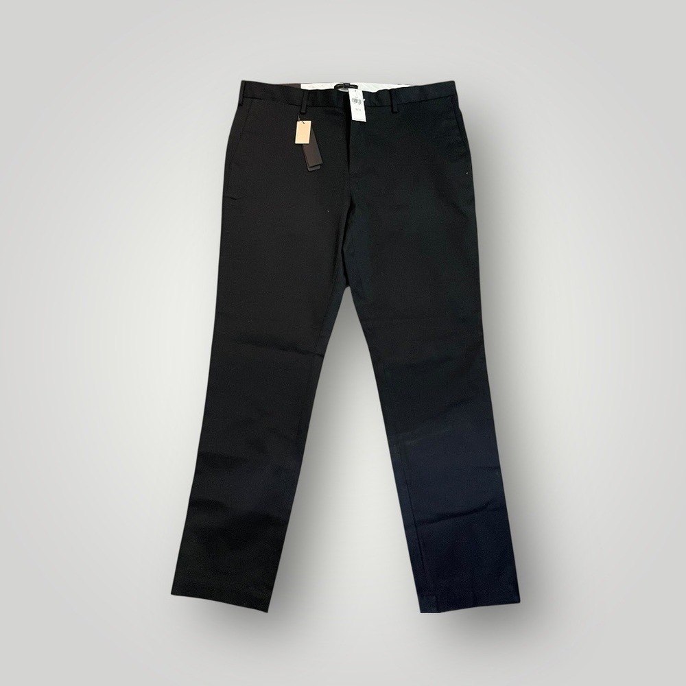 Banana Republic Fulton Fit Rapid Movement‎ Chino Pants Black 38W 34L New Classic